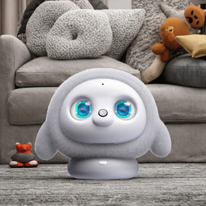 Robot Inteligente <span class=keywords><strong>de</strong></span> Escritorio para el Hogar, Juguete Educativo Interactivo y Emocional, Material <span class=keywords><strong>de</strong></span> Felpa PPcotton, Control por Aplicación, Asistente Personal - Product Image 3