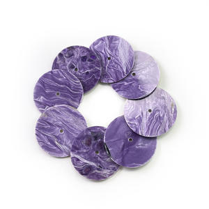 قرص من الأحجار الكريمة شبه الشارويت الطبيعي النادر والمكلف لساعات المعصم - Product Image 6