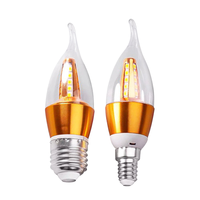 Bombilla LED DECO LIGHT E12 E14, Bombilla de Filamento Equivalente a 5W