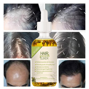 Óleo para Crescimento Rápido do Cabelo Reparação do Couro Cabeludo Tratamento Antiqueda Essência de Sérum Herbal para Recrescimento e Engrossamento para Homens e Mulheres - Product Image 6