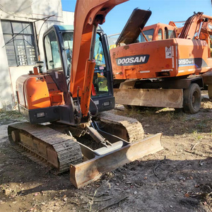 Miniexcavadoras Usadas Confiables Doosan DH60 de 6 Toneladas y DH55 en Venta, Excavadoras Compactas Komatsu con Motor Yanmar, Componentes Principales PLC - Product Image 1