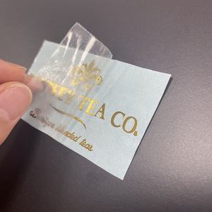 Autocollant de logo personnalisé impression transfert UV en vinyle imperméable à l'eau transparent marque impression autocollants pour tasses en verre - Product Image 4