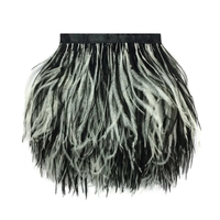 Nouvelle Tendance 2026 : Plumes d'autruche 1-2 plis, franges et garnitures en plumes d'autruche pour accessoires de robes de haute couture (vente en gros)
