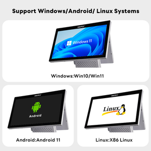 Pos Hot 15.6 ''Windows <span class=keywords><strong>Android</strong></span> tiền mặt Đăng Ký Với 80 mét máy in và Wifi siêu thị màn hình cảm ứng tiền mặt đăng ký POS hệ thống - Product Image 4