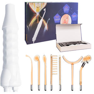 Varita de electroterapia <span class=keywords><strong>facial</strong></span> de alta frecuencia 7 en 1, palo terapéutico de mano para el cuidado de la piel - Product Image 2