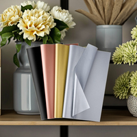 Papier d'emballage coloré écologique en gros, 100 % pâte vierge, personnalisable pour l'impression de logos, emballage cadeau et vêtements
