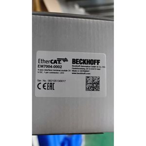 Módulo Terminal de Interfaz de 4 Ejes Beckhoff Em7004-0002, 24 V CC, Conector de 1 Pin, LED, EtherCAT - Product Image 1