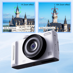 Hot bán chuyên nghiệp Độ phân giải cao 4K máy ảnh kỹ thuật số 2000mAh & SD/TF thẻ 18x Zoom quang học 4K HD lật màn hình 180 ° OEM ODM - Product Image 5