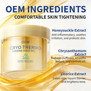<span class=keywords><strong>Gel</strong></span> Rassodante Nano Oro Private Label OEM, <span class=keywords><strong>Crema</strong></span> Lifting Corpo con Acido Ialuronico e Cica 200g - Product Image 4