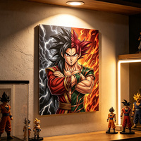 Affiche d'anime 3D lenticulaire à effet de mouvement, impression japonaise de haute qualité en plastique 30*40 cm, pour décoration murale