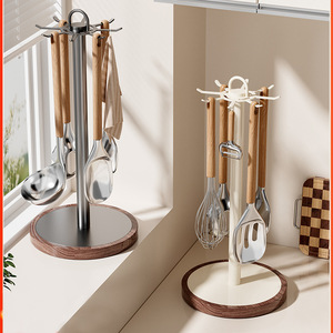 Kitchen Storage <b>Rack</b> <b>Spice</b> Organizer Desktop Metal Minimalist Design - Product Image 1