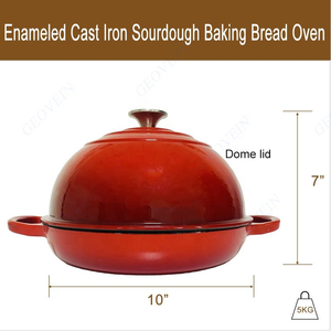 <span class=keywords><strong>Cocotte</strong></span> <span class=keywords><strong>en</strong></span> <span class=keywords><strong>fonte</strong></span> émaillée à double poignée : <span class=keywords><strong>personnalisable</strong></span>, classique et durable, chauffe uniformément. - Product Image 3