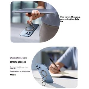360 Degree <b>Ring</b> Finger Grip <b>Ring</b> Holder Slim Hot Products Strong Magnetic Tiny Portable Folding Kickstand <b>Phone</b> Holder - Product Image 6