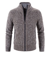 OEM ODM Gros Manteau Pull Hiver Homme Nouvelle Collection Couleur Unie Épaisse Chaude de Haute Qualité Grandes Tailles