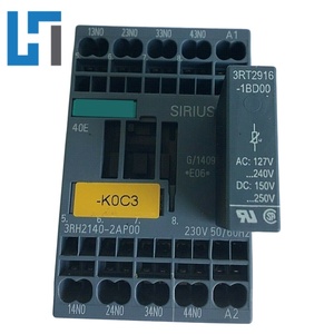 โมดูลรีเลย์กลางแบบใหม่ รุ่น 3RH2140-2AP00 ตัวควบคุมการเขียนโปรแกรม PLC 3RH21402AP00 มีสินค้าในสต็อก - Product Image 1