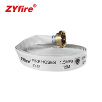 Tuyau de lutte contre l'incendie en toile ZYfire Layflat pour équipement et accessoire de lutte contre l'incendie essentiel marin