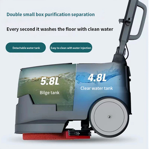 Multifunctional Cordless Wet and Dry Vacuum Robot <b>Cleaning</b> Folding Washing <b>Machine</b> Hand Push <b>Floor</b> Scrubber Folding <b>Cleaning</b> Was - Product Image 3