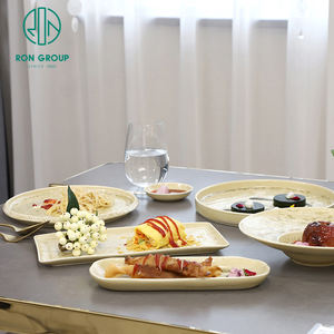 <span class=keywords><strong>Vajilla</strong></span> de <span class=keywords><strong>Melamina</strong></span> con Logotipo Impreso, Plato Redondo para Fideos de 9.5/11.5 Pulgadas para Hotel, Restaurante, Cubiertos Comerciales para Cena - Product Image 5