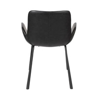 Fauteuil Simple PU cuir et tissu salle à manger salon meubles Restaurant couverture EUR Style moderne table à manger et ensembles de chaises
