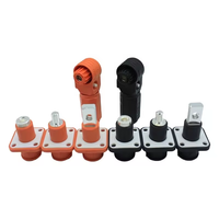 Connecteur de stockage d'énergie automobile à branchement rapide HV monocœur 1500V 80A 100A 130A pour BMS BESS