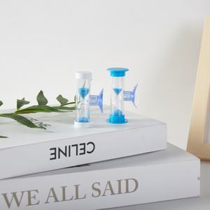 Minuteur sablier en plastique à ventouse, fait main, moderne et écologique, pour 60/300 secondes, pour le brossage des dents des enfants et la <span class=keywords><strong>cuisine</strong></span> - Product Image 6