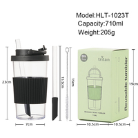 Couvercle de gobelet Tritan classique, écologique, incassable, réutilisable, anti-fuite, sans BPA, de qualité alimentaire, pour boissons – Meilleures ventes