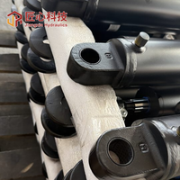 Jiangxin chariot élévateur en acier personnalisé pièce de rechange cylindre de piston hydraulique inclinable à gauche avec traitement de surface chromé dur