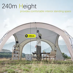 Waterproof Outdoor Furniture Camping in the Wild Foldable and Simple Outdoor Products Outdoor Spacious Dome <b>Canopy</b> <b>Tent</b> - Product Image 5