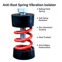Base de machine pour ventilateur et pompe en acier allié industriel, avec traitement anti-corrosion, anti-fatigue et réduction du bruit, et amortisseur à ressort