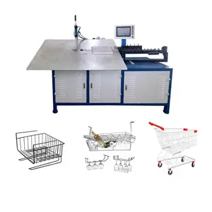 China High Quality High Speed Electric Double Wire Forming Machine CNC Auto Wire Bending Machine CNC 3D Wire Bending Machine