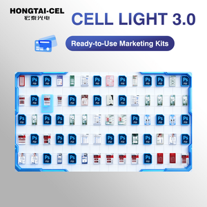 Double poignée, 6 modes d'éclairage, 9 filtres de gemmes, spectre 400-1400 nm, rajeunissement de la peau, <span class=keywords><strong>anti</strong></span>-âge - Product Image 5