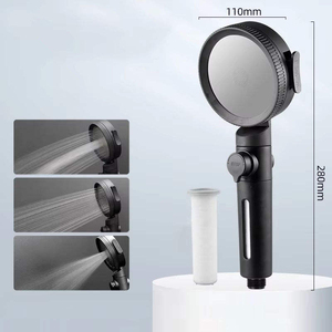 Customized Logo&amp;Packing High Pressure Handheld Shower Head with Filter 3 Spray Modes Water-Saving Rainfall Bathroom Accessories - Product Image 4