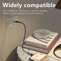 Câble de charge magnétique USB-C 3-en-1 personnalisé avec rotation à 540 degrés pour une charge rapide et un transfert de données compatible avec l'imprimante