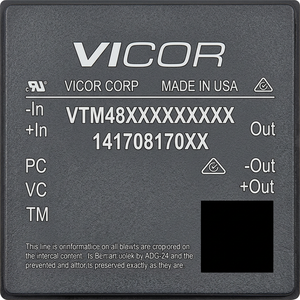 VTM48EF240T012A00 Isolated Split Ratio Power Supply Current <b>Multiplier</b> (DC-DC Transformer Module) - Product Image 1