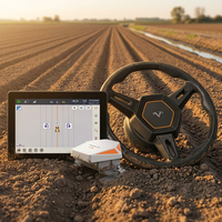 Système de Guidage de Tracteur Huida GPS Autopilot, Dispositif de Navigation à Direction Automatique RTK pour les Grandes Exploitations Agricoles Européennes