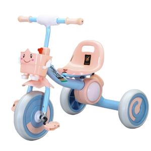 <span class=keywords><strong>Poussette</strong></span> à pédales <span class=keywords><strong>en</strong></span> plastique Mingtu, design simple et mignon, pour enfants de 2 à 6 ans, tricycle à 3 roues, fonction musicale - Product Image 2