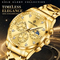 Luxuriöse Herren-Edelstahluhr Männliche Armbanduhr 3BAR Wasserdicht Quarzwerk 42mm Leuchtende Zeiger Armbanduhren