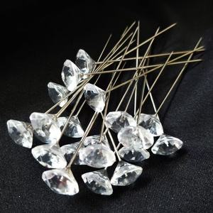 เข็มเพชร หมุดโลหะผสมใส สำหรับงานตัดเย็บเสื้อผ้า DIY งานปะติดปะต่อ ขายตรงจากโรงงาน บรรจุภัณฑ์ขายส่ง - Product Image 4