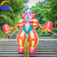 Modèles gonflables de clown marchant personnalisés, marque Chenghuang, modèle 023xl, pour les parcs d'attractions en plein air, les spectacles de vacances, les accessoires de performance