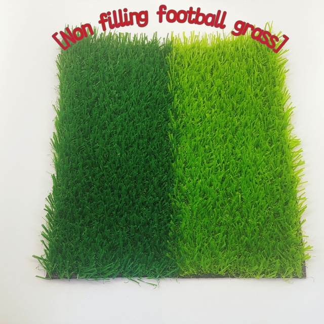Wholesale 30mm PE Non-Infill Artificial Grass Astroturf Sports Lawn / Soccer Pitches No-Filling Synthetic Turf