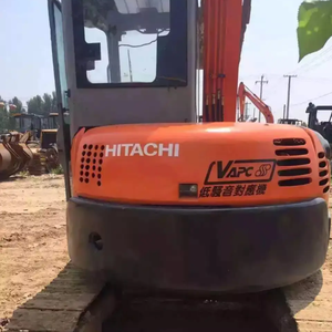 Excavatrice sur chenilles Hitachi ZX55USR d'occasion de haut niveau, moteur, PLC, boîte de vitesses, poids opérationnel de 5,5 tonnes, bon état de marche, en vente chaude - Product Image 1
