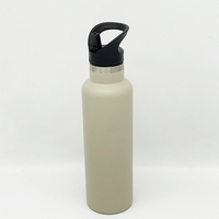 Bouteille d'eau sport isotherme en acier inoxydable 650 ml, design moderne, vierge pour sublimation, anti-fuite, avec corde, pour usage quotidien des adultes