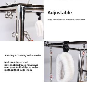 <span class=keywords><strong>Lit</strong></span> de Pilates portable 3-en-1 Full-track <span class=keywords><strong>avec</strong></span> emballage en boîte en bois, cadre en aluminium, modèle AAA15 - Product Image 4