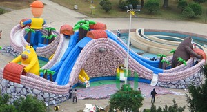 Glissière de parc aquatique gonflable, nouveau design de haute qualité, bon marché, à vendre - Product Image 4