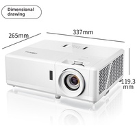 Projecteur laser 4K Optoma UHZ716, Android 11, courte portée, 3D, home cinéma intelligent avec WiFi, 3000 lumens, stéréo, portable