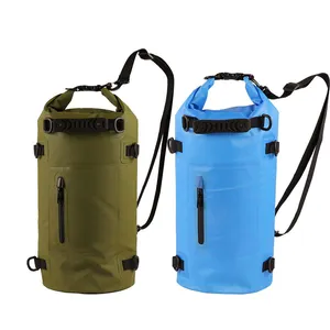 Hot Sale 500D Pvc Ocean Pack 5L 10L 15L 20L Swimming Travel And Sport Waterproof Dry Bag