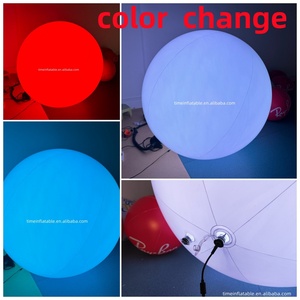 ลูกโป่งไฟ LED แบบเป่าลม ลูกโป่งไซโกตแบบเป่าลม ลูกบอลไฟแบบอินเทอร์แอคทีฟ ควบคุมด้วยการสัมผัส สำหรับงานปาร์ตี้ - Product Image 2