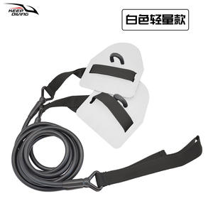 KEEP DIVING Équipement d'entraînement de natation en fibre de verre, palmes à doigts pour la natation, corde de traction élastique pour la force des bras, freestyle - Product Image 6