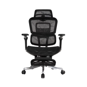 Silla de oficina ergonómica con respaldo alto-Silla giratoria de malla moderna con reposacabezas para uso doméstico/ejecutivo - Product Image 6