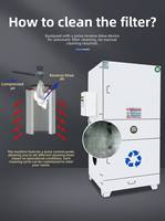 Système de filtration à jet pulsé pour collecteur de poussière, purificateur de fumée de soudage, extracteur de fumée de découpe laser pour machine CNC